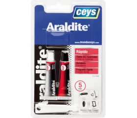 ARALDITE RAPIDO PEQUEÑO BLISTER 5+5ML